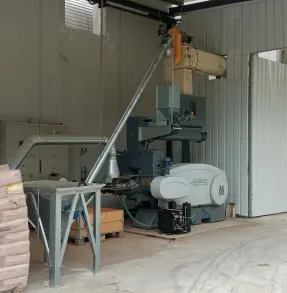 Fabricación de briquetas